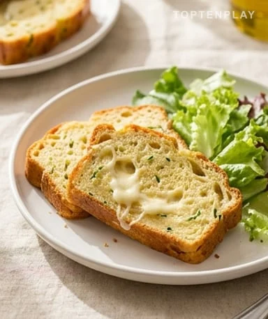 Savory Cake with Zucchini, Turkey Ham & Ultra Gooey Mozzarella