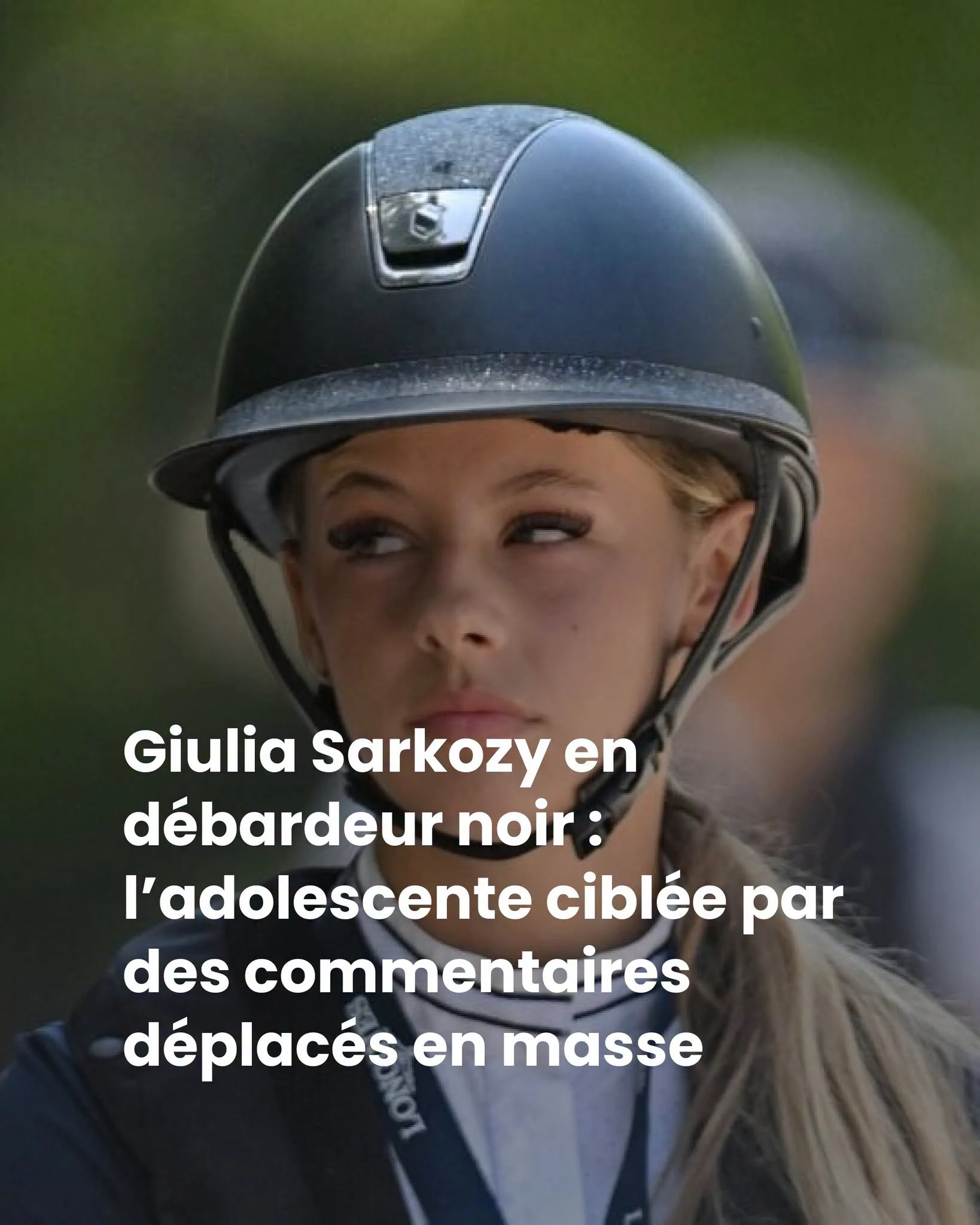 Giulia Sarkozy, 14 ans, harcelée sur X après une vidéo de compétition