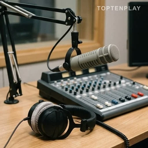 Studio radio anonyme lié à une affaire judiciaire