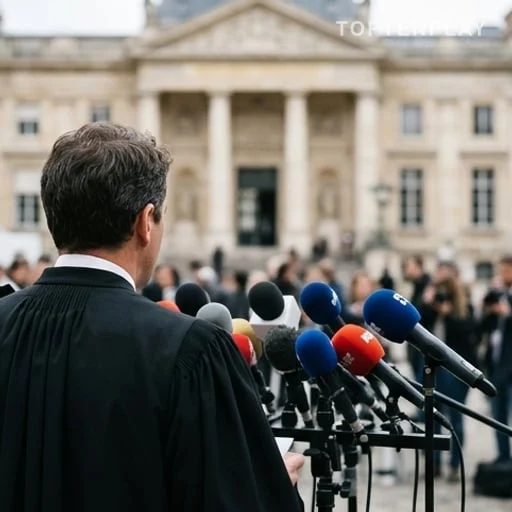 Avocat devant un tribunal pour liberté d’expression