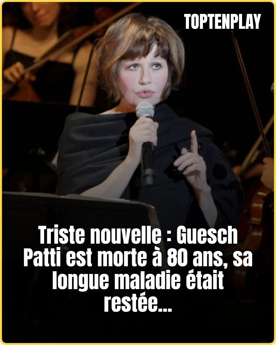 Guesch Patti : la maladie restée discrète derrière « Étienne »