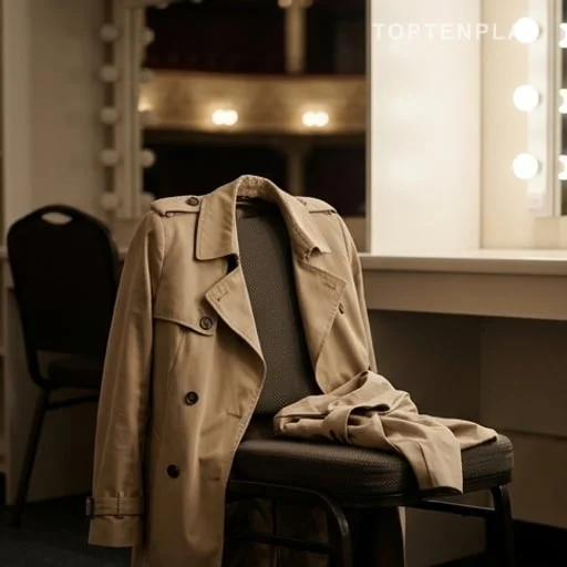 Trench posé en coulisses après une longue maladie