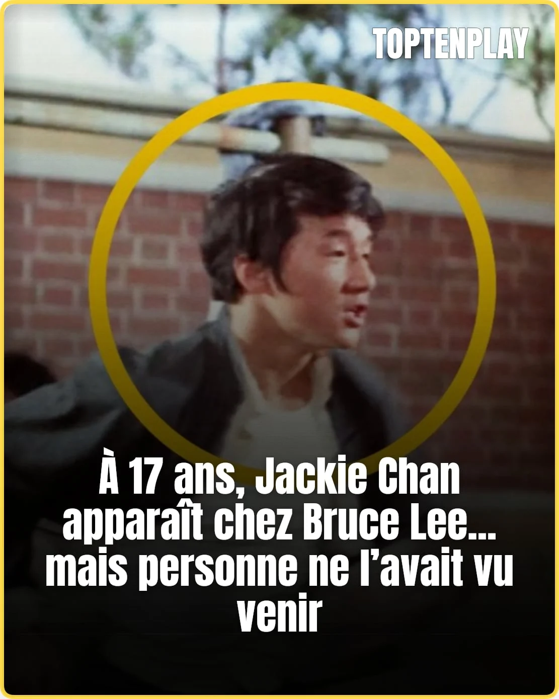 Jackie Chan : à 17 ans, son rôle éclair chez Bruce Lee
