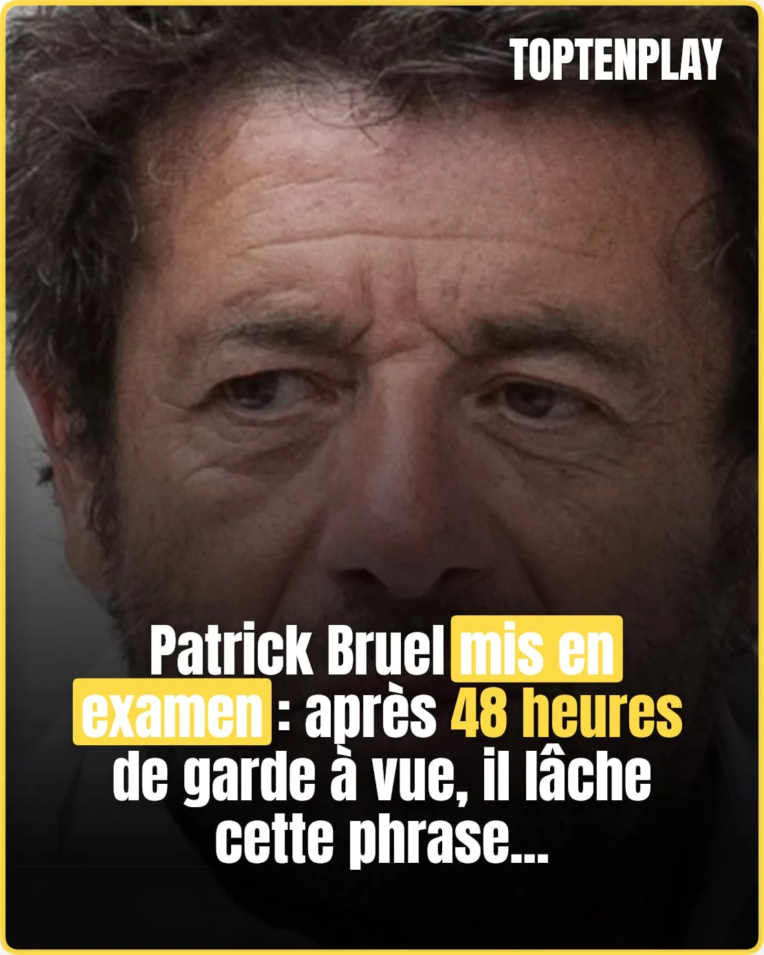 « Je vais me battre » : Patrick Bruel mis en examen