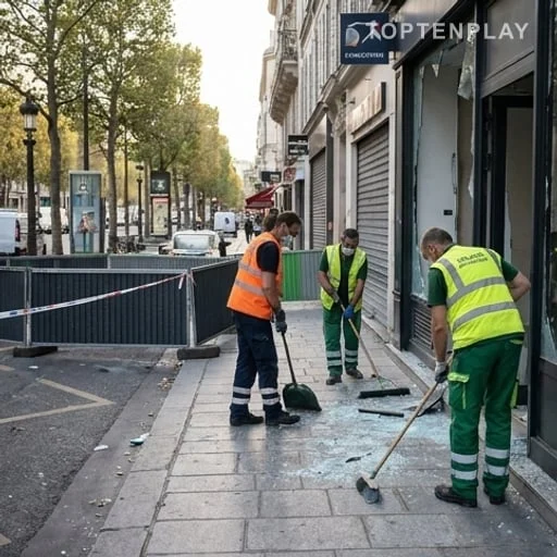 Nettoyage de dégâts et indemnisation après violences
