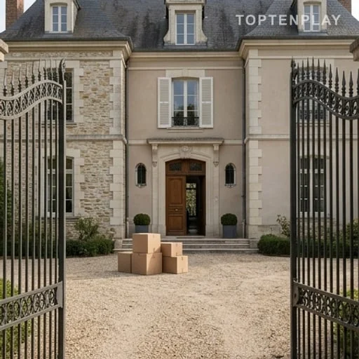 Villa de luxe derrière un portail immobilier