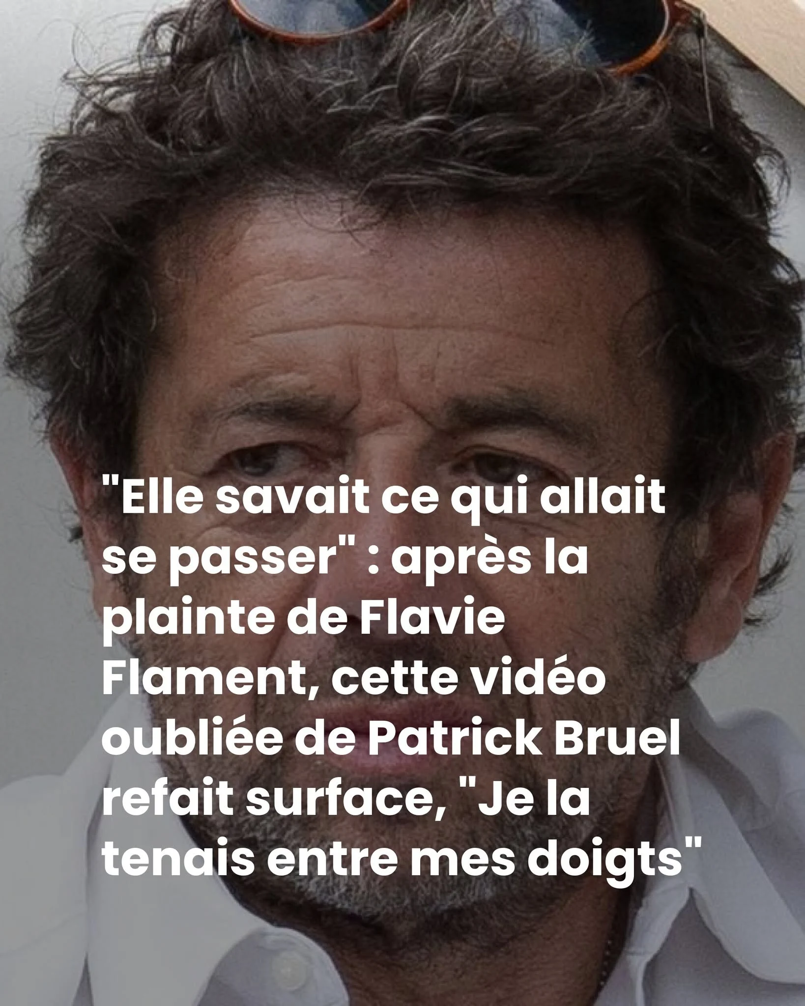 La vidéo Polynésie de Bruel ressort, ses mots pris hors contexte
