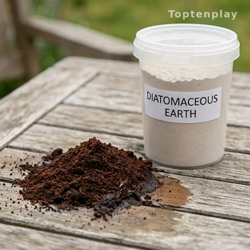Marc de café et terre de diatomée, insecticides naturels pour le jardin
