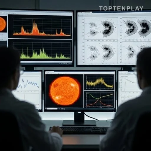 Graphiques d’activité solaire et sécurité spatiale