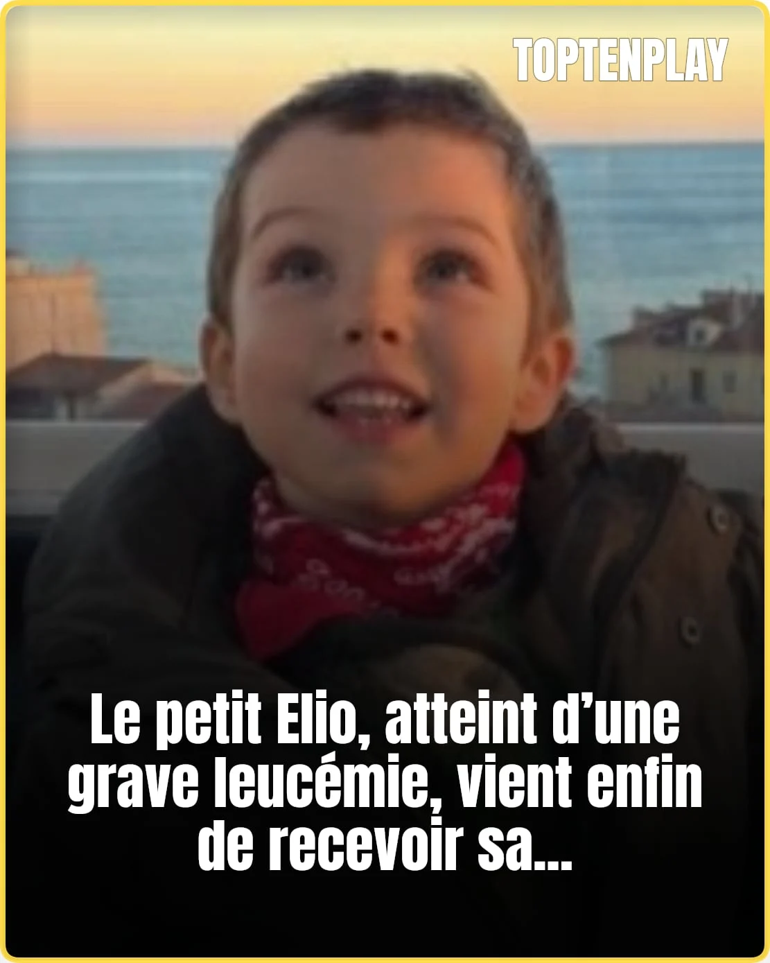 Leucémie : Elio a reçu la greffe annoncée par ses parents