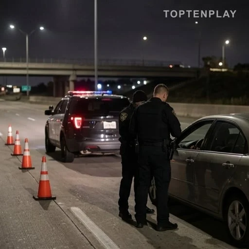 Contrôle de police sur autoroute après interpellation