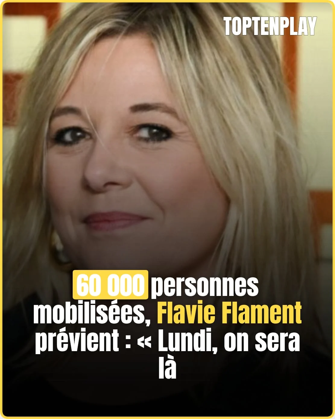 « Lundi, on sera là » : Flavie Flament reste mobilisée