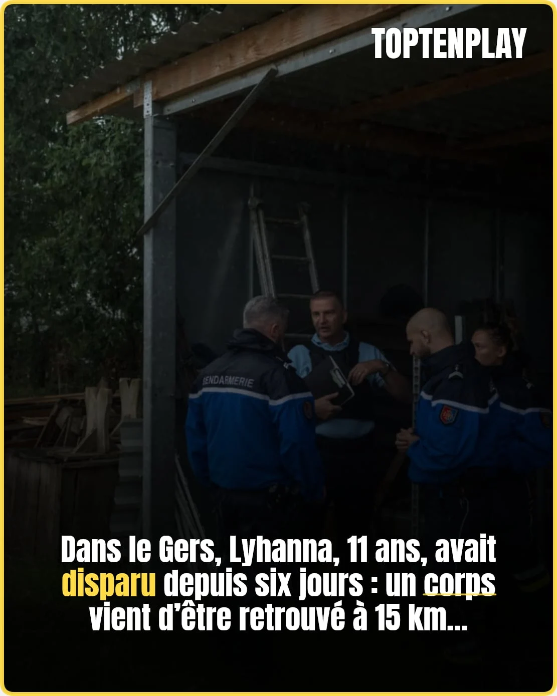 Lyhanna : un corps retrouvé près du lieu de sa disparition