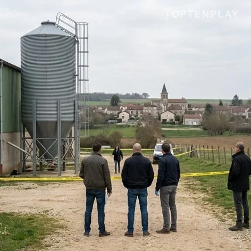 Silo agricole à Puycasquier sous périmètre de justice