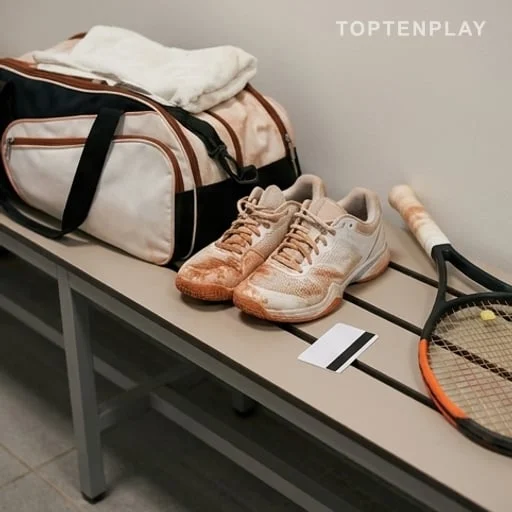 Sac de tennis et objets liés aux frais de tournoi