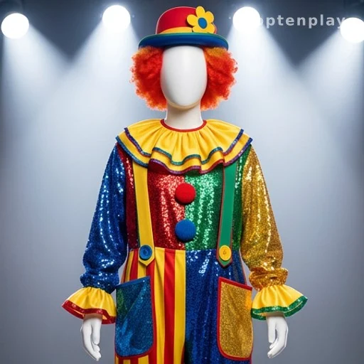 Costume de Clown de Laurent Gamelon démasqué dans Mask Singer