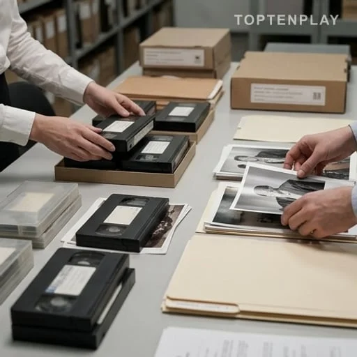 Archives et dossiers examinés pour un documentaire judiciaire