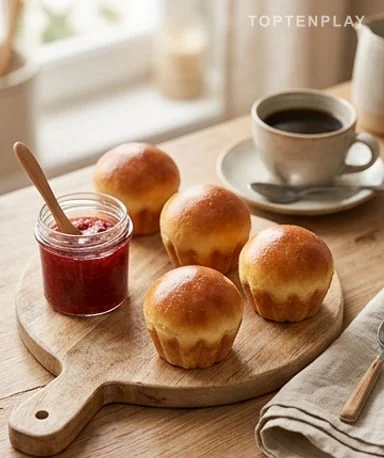 Mini brioches au yaourt ultra-moelleuses