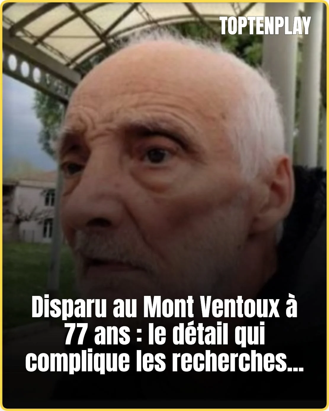 Mont Ventoux : un homme de 77 ans recherché depuis 24 h