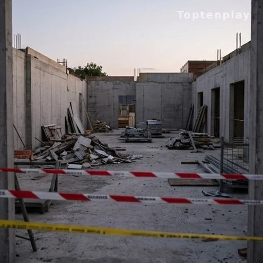Chantier abandonné à Narbonne, scène du guet-apens mortel