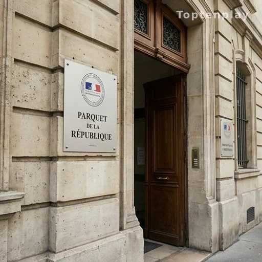 Façade d'un parquet de tribunal en France, siège des décisions judiciaires dans l'affaire Lyhanna