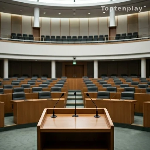 Hémicycle de l'Assemblée nationale lors d'une minute de silence pour Lyhanna