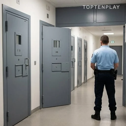 Couloir d’isolement en détention provisoire