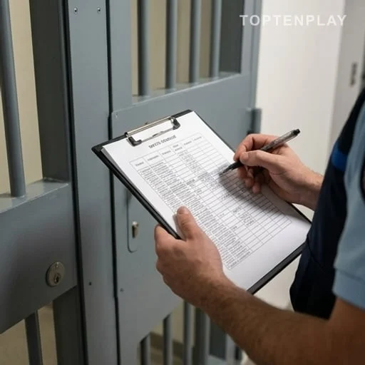 Planning de rondes de surveillance pénitentiaire