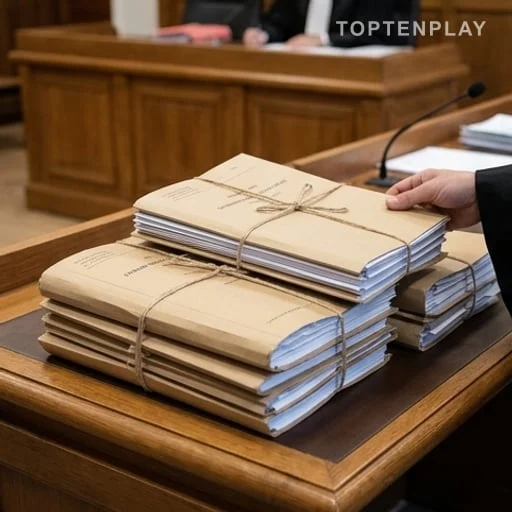 Dossiers de justice liés à une enquête pénale