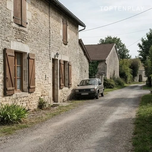 Route rurale liée au témoignage transmis aux gendarmes