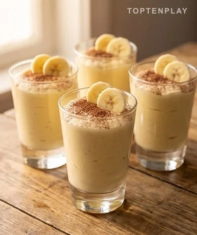 Mousse à la Banane en 5 Minutes