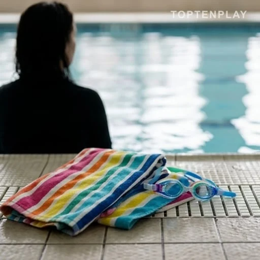 Piscine surveillée après une baignade d’enfant