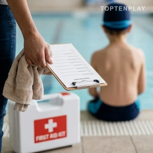 Liste de symptômes et prévention noyade au bord d’une piscine