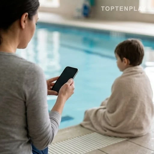 Appel aux urgences pédiatriques après incident de baignade