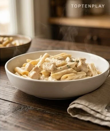 Creamy Chicken and Boursin Pasta