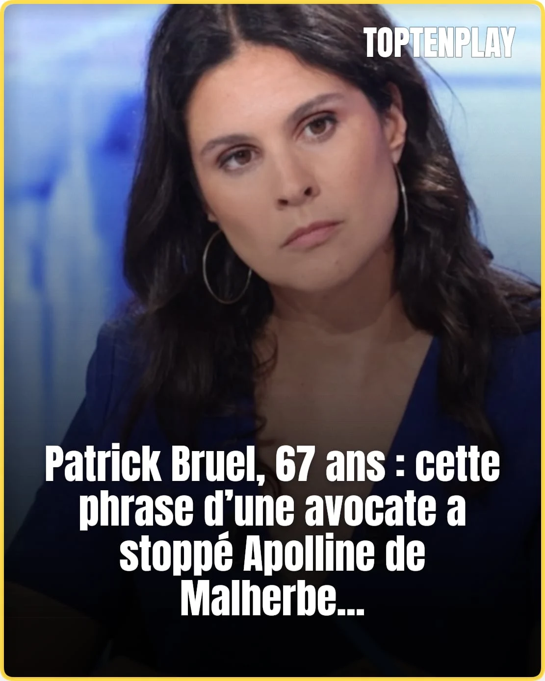 Patrick Bruel : « c’est mon cas aussi », la phrase clé