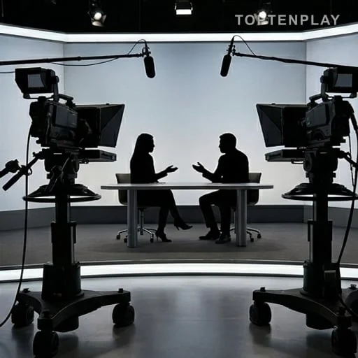 Interview télévisée avec avocate et journaliste anonymes