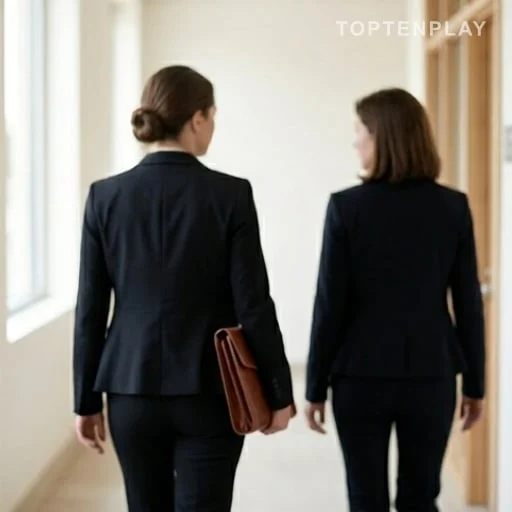 Femmes anonymes attendant devant un cabinet d’avocat