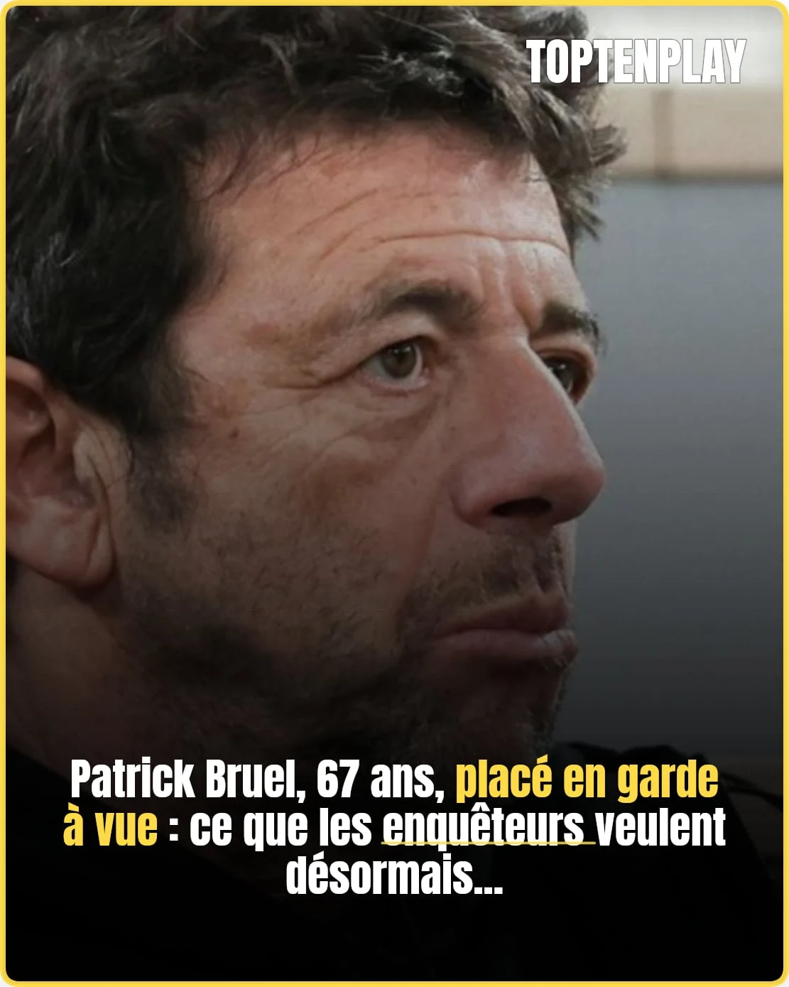 Patrick Bruel en garde à vue : ce que l’on sait