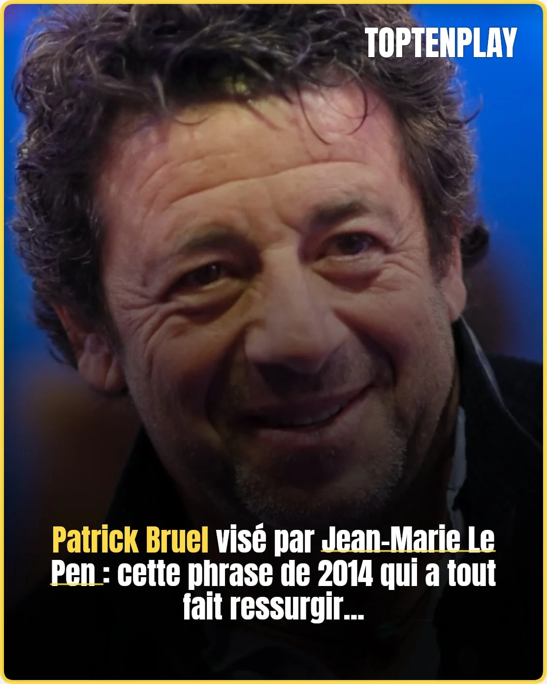 Patrick Bruel et Jean-Marie Le Pen : retour sur la polémique de la « fournée »
