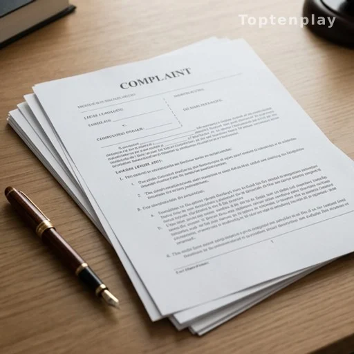 Documents de plainte posés sur un bureau, affaire judiciaire violences sexuelles
