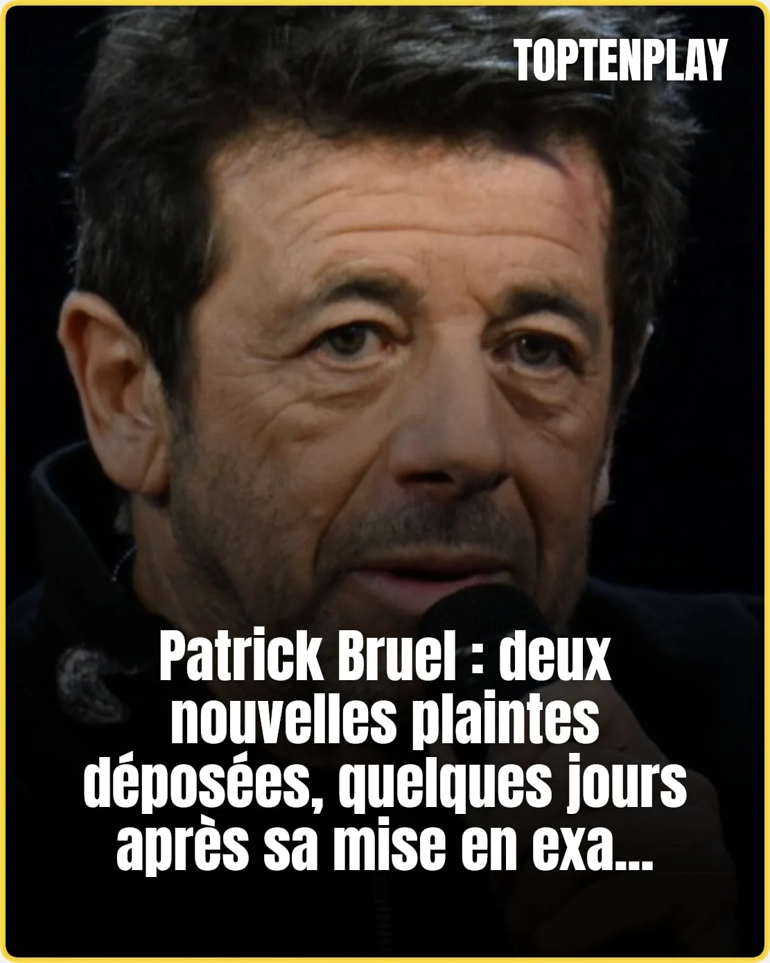 Patrick Bruel visé par deux nouvelles plaintes à Nanterre