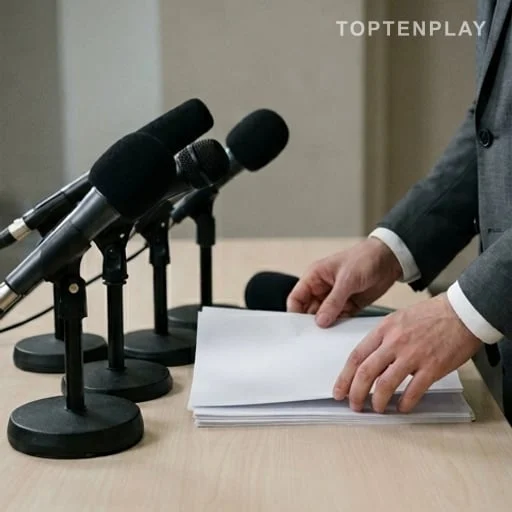 Micros et notes d’avocat avant une déclaration