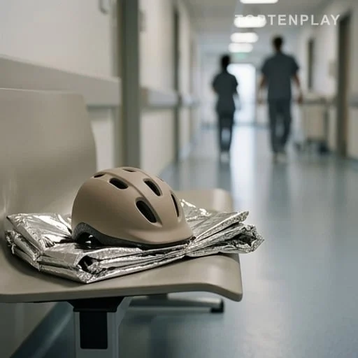 Casque d’enfant et prise en charge hospitalière