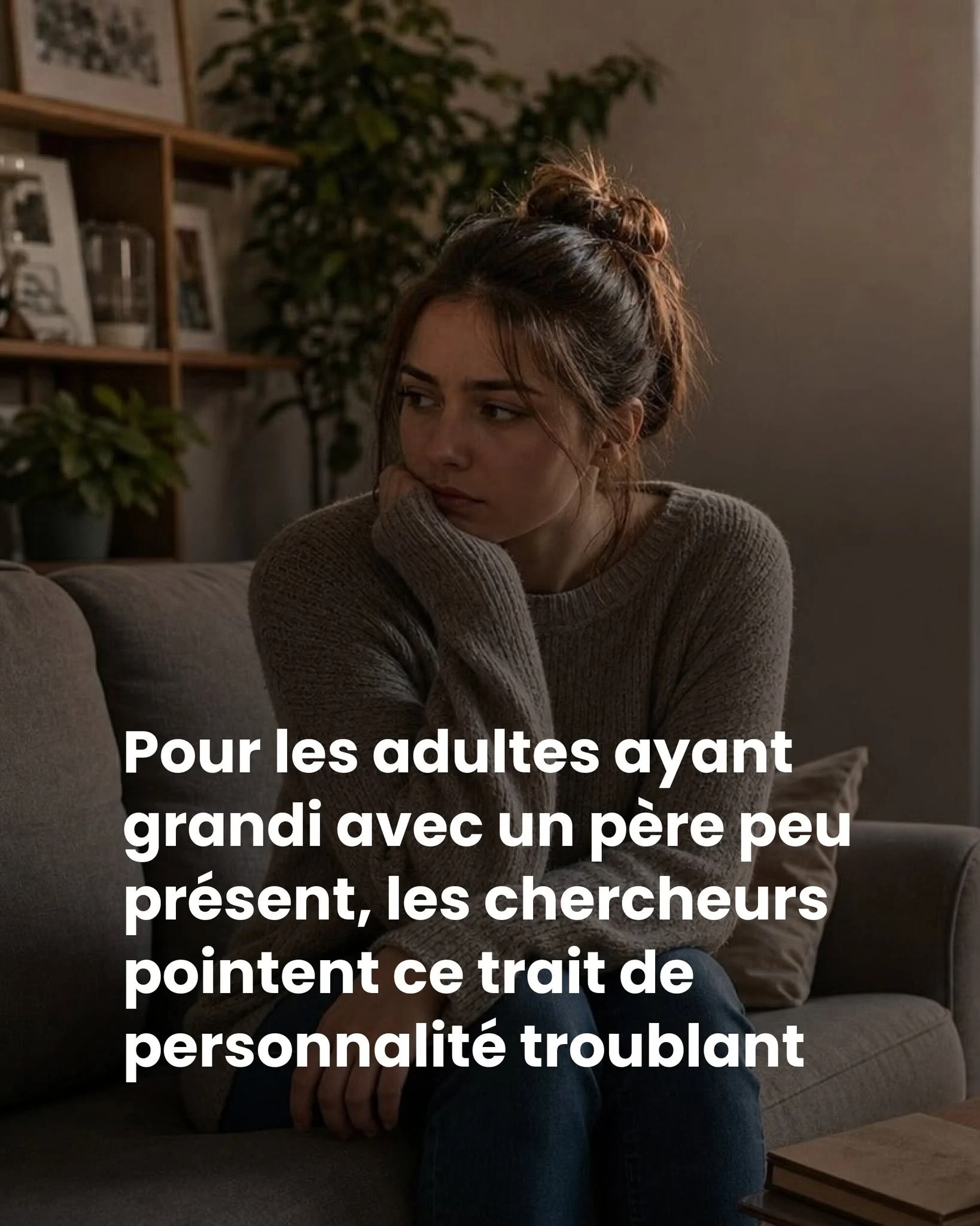 Père absent : le trait de personnalité troublant révélé par la recherche