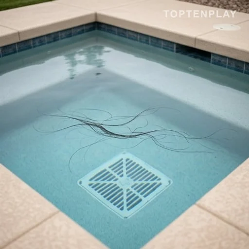 Système d’aspiration dans une piscine privée