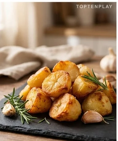 Pommes de terre rôties ultra croustillantes au four