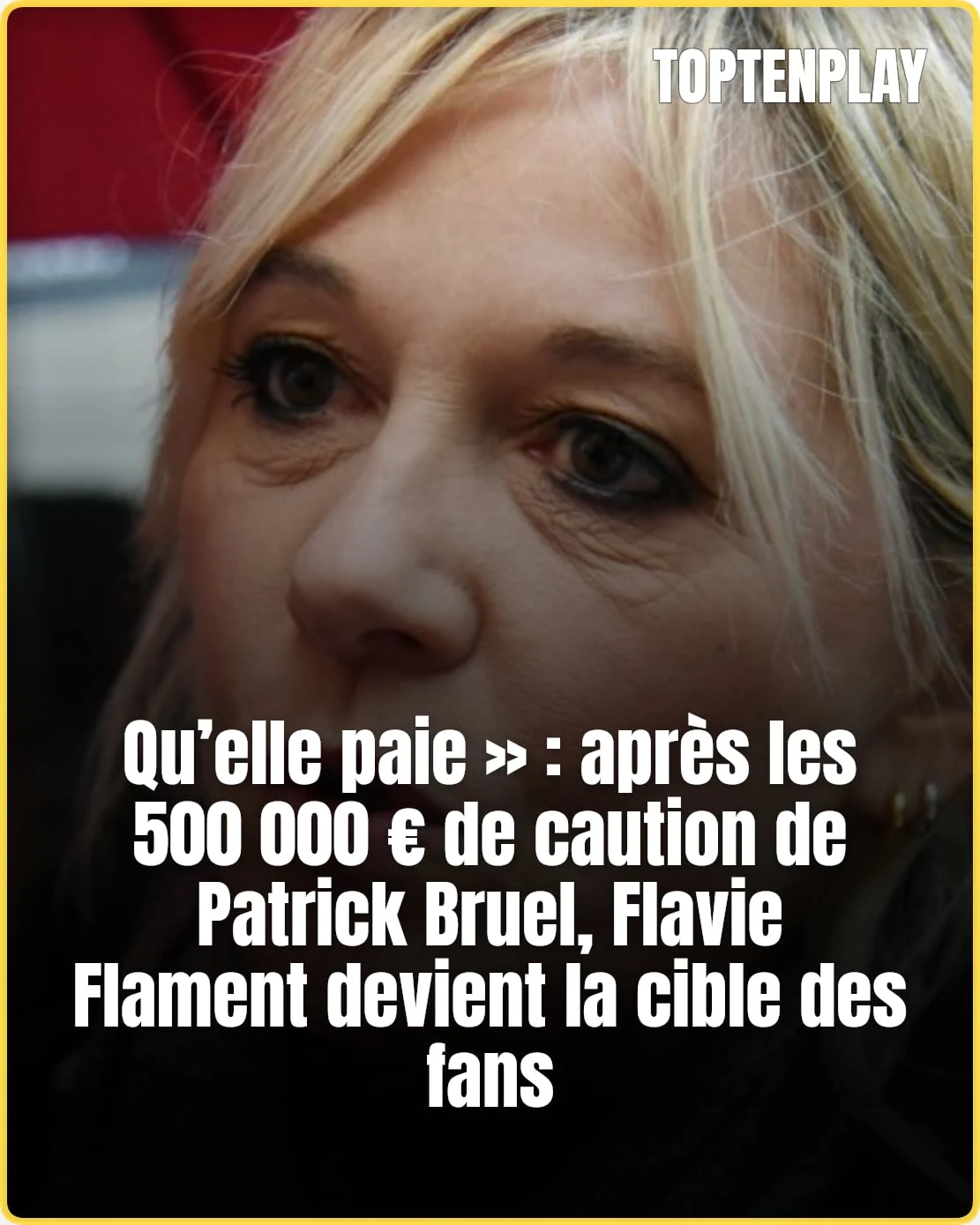 « Qu’elle paie » : Flavie Flament ciblée par des fans