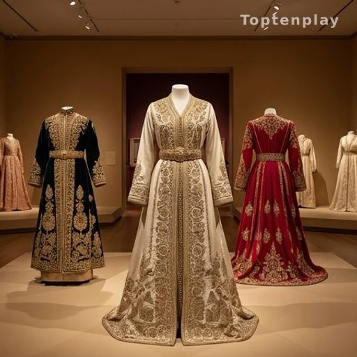 Exposition de haute couture et tenues traditionnelles royales thaïlandaises au musée