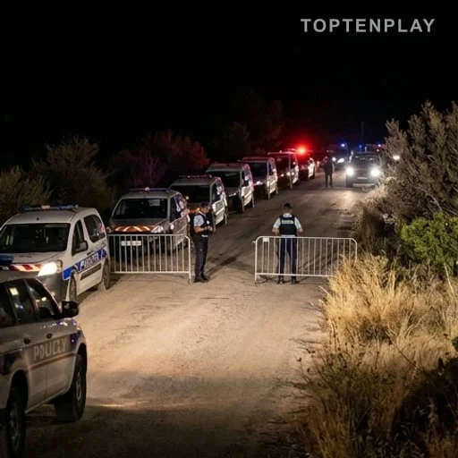 Accès rural bloqué par les forces de l’ordre